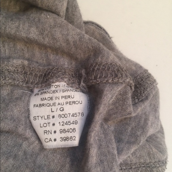 Theory Grey Short sleeve  Tee Shirt - Picture 3 of 8